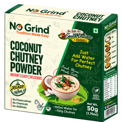 No Grind Coconut Chutney Powder | Instant South Indian Chutney Mix thumbnail 1