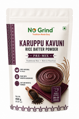 No Grind Karuppu Kavuni Rice Batter Mix | Idli & Dosa Pre-Mix | 450 gms thumbnail 1
